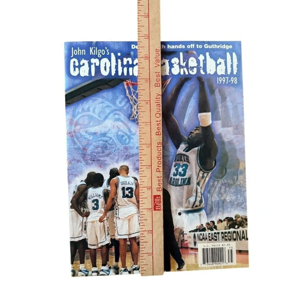 John Kilgo's Carolina‎ Basketball Magazine 1997-98 UNC Tar Heels Dean Smith